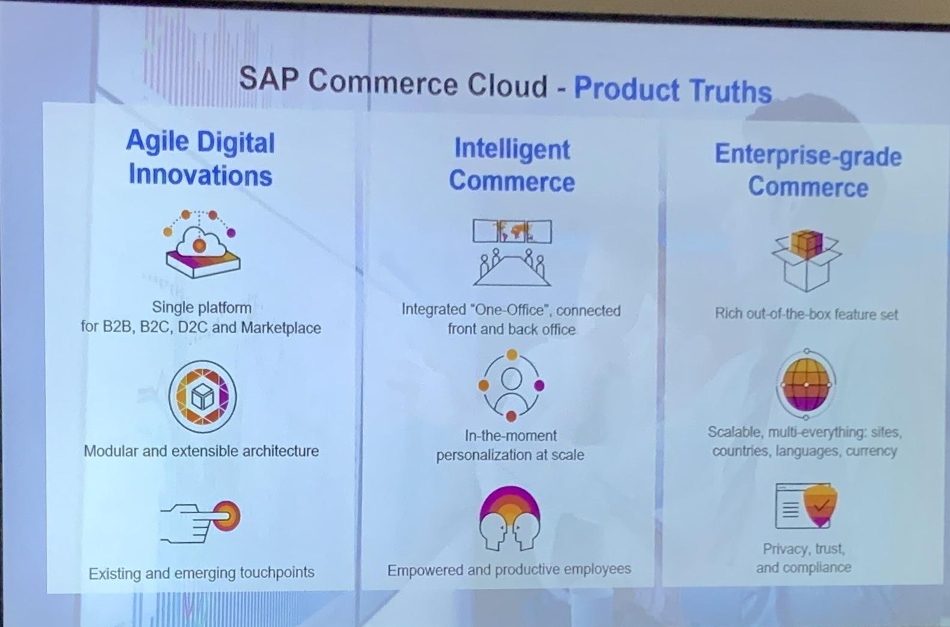SAP Commerce Cloud Product Truths